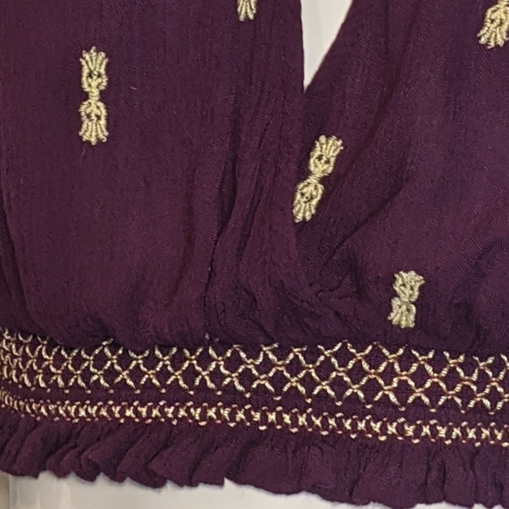 Intimately free people | purple with gold top | XS - Picture 6 of 7